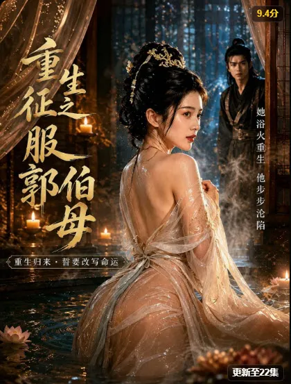 黄杏短剧《重生之征服郭伯母》竖屏封面