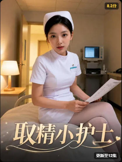 黄杏短剧《小护士》封面